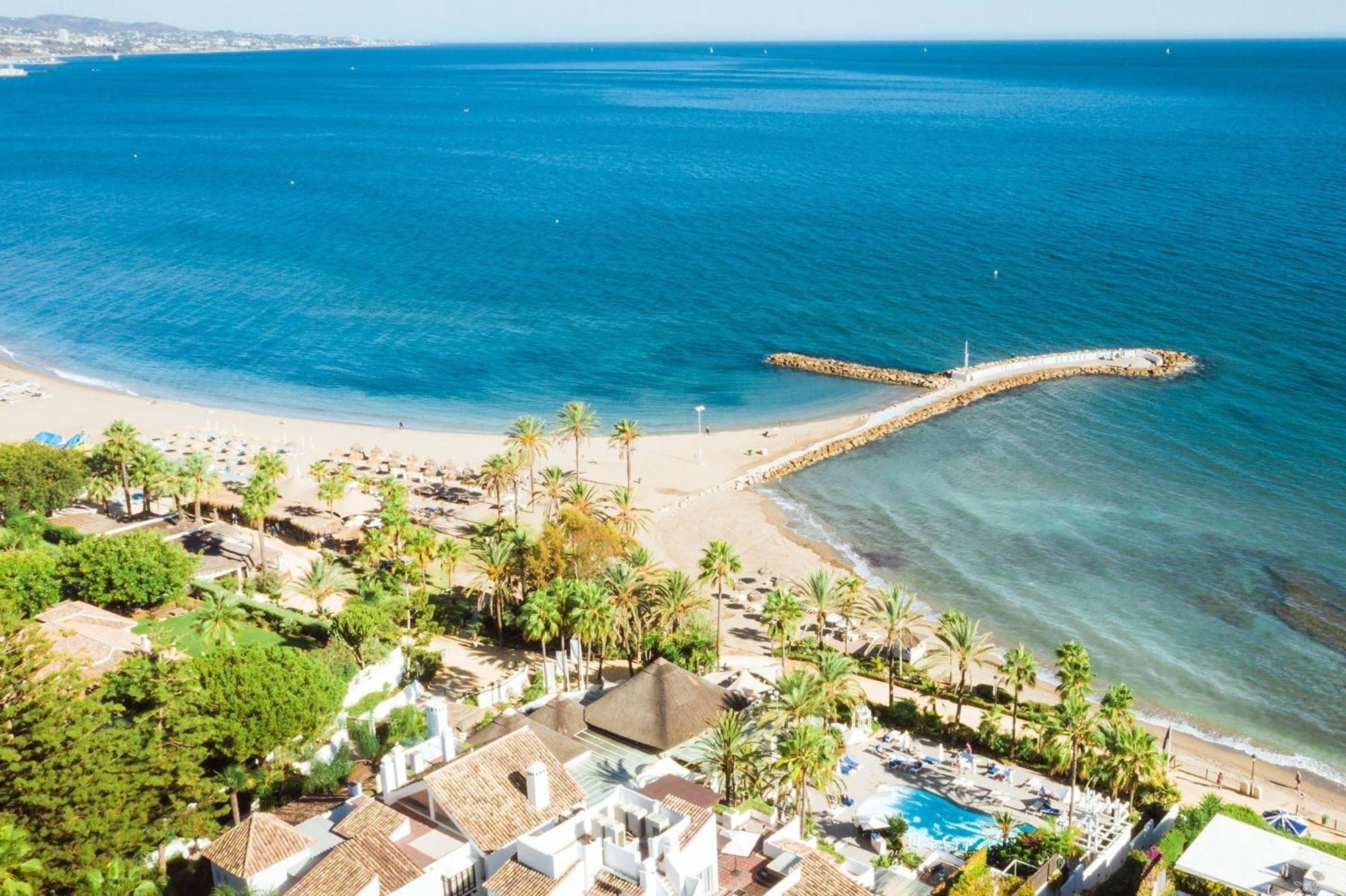 Luxury Penthouse With Sea Views In Marbella Golden Mile, Puente Romano Area Exterior foto