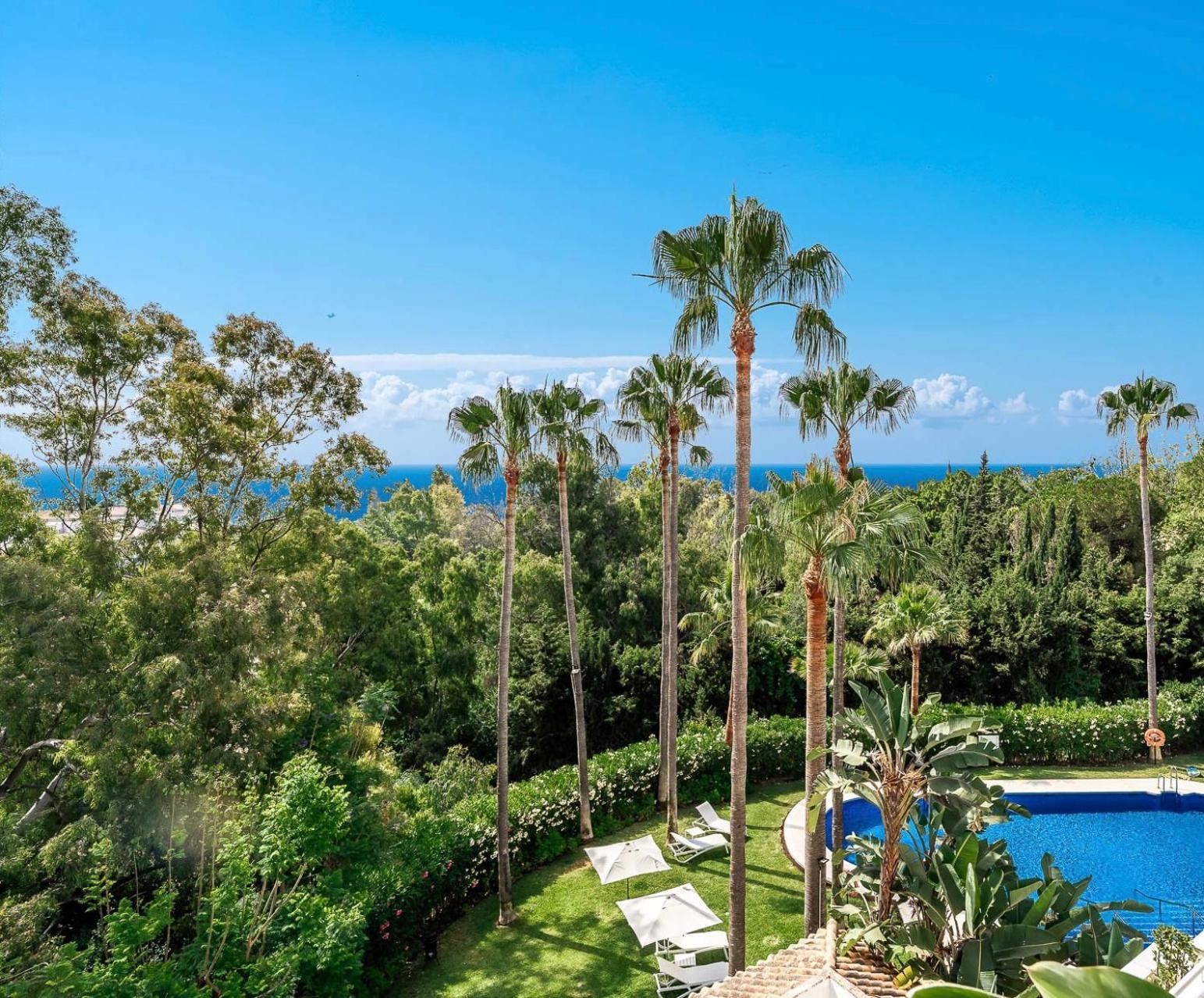 Luxury Penthouse With Sea Views In Marbella Golden Mile, Puente Romano Area Exterior foto