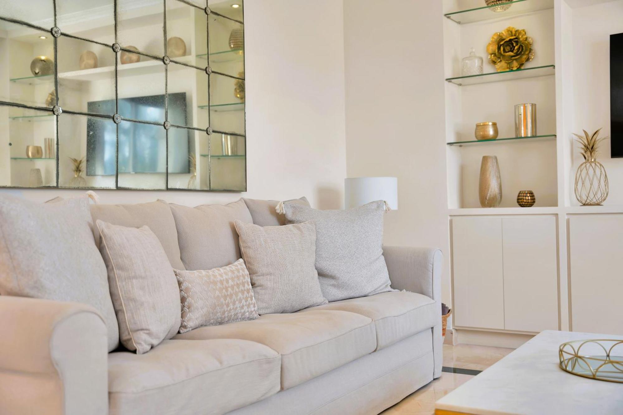 Luxury Penthouse With Sea Views In Marbella Golden Mile, Puente Romano Area Exterior foto