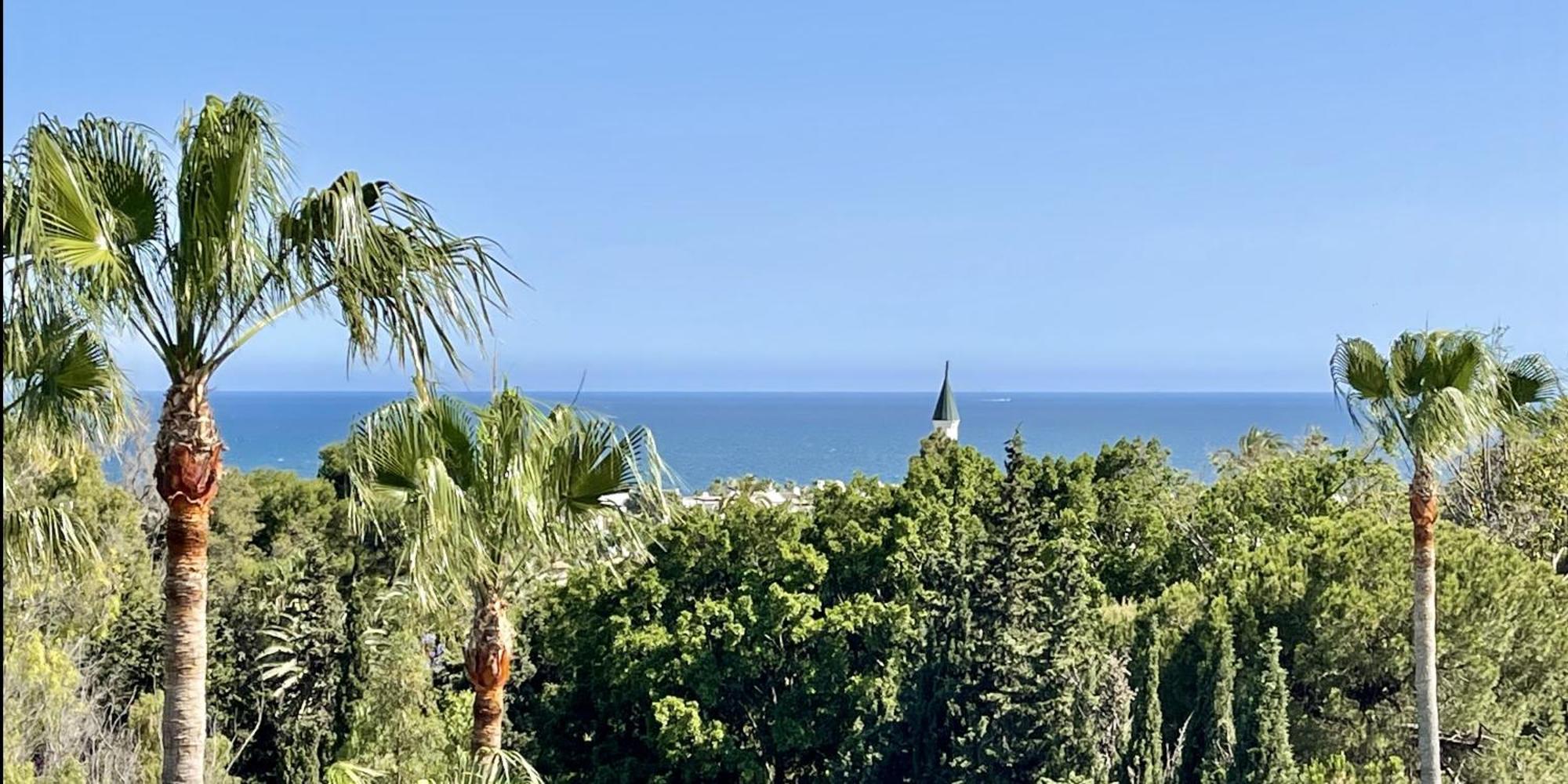 Luxury Penthouse With Sea Views In Marbella Golden Mile, Puente Romano Area Exterior foto
